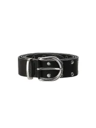 Cintura in pelle nero 100