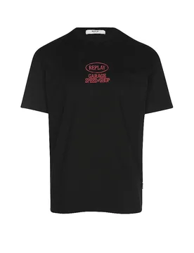 Replay T-shirt nero S - Replay - FashionsVida
