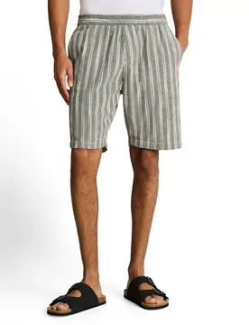 Structured linen optic beach s male