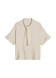 Woven Blouses Shortsleeve female