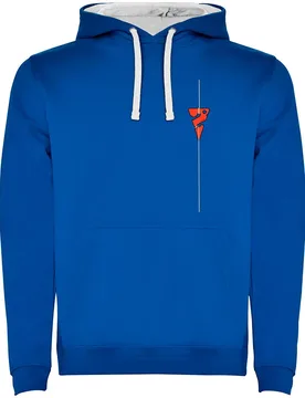 Felpa Con Cappuccio Line Marker Two-colour - Kruskis - FashionsVida