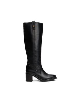Botas de cuero negro 41
