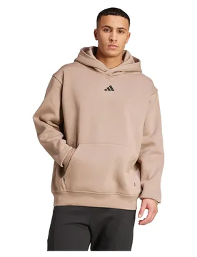 Sweat à Capuche Power Oversize Chalky Brown L - Adidas - FashionsVida
