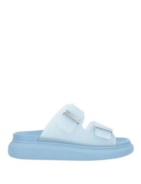 Sandalias Mujer Azul celeste 35.5 Mujer