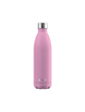 Isolierflasche - Thermosflasche 0,75l Edelstahl Blossom rosa baby - FLSK - FashionsVida