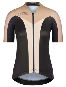Maglia A Maniche Corte Icon Block Sand - Bioracer - FashionsVida