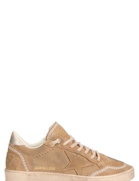 Ball Star Suede Sneakers with Light Rubber Sole
