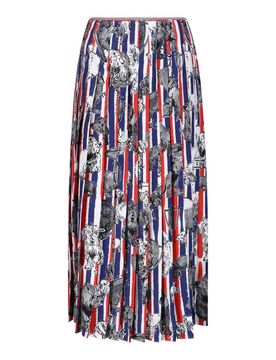 Thom Browne Gonna maxi plissettata