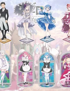 Re:ZERO -Starting Life in Another World- 15CM Natsuki Subaru Pack Rem Acrylic Figure Stand Gift Ornament keychain - Aliexpress - FashionsVida
