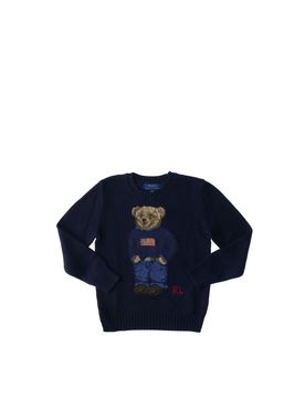 Maglione girocollo POLO BOYS BLU NAVY XL