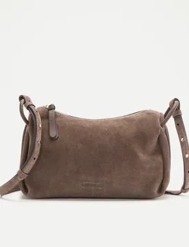 Bandolera en piel de serraje - Latouche - FashionsVida