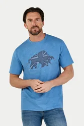 Union Jack Bull Mens T-Shirt