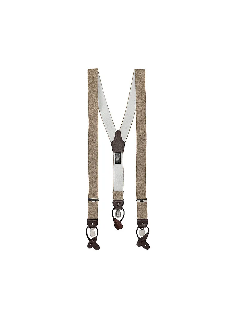 PROFUOMO Hosenträger beige herren - Profuomo - FashionsVida