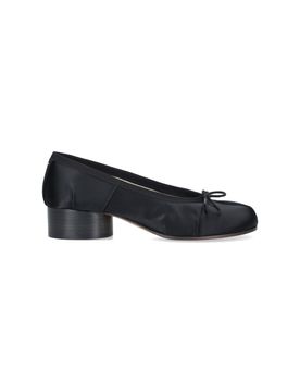 Women's Cotton-Blend and Leather Flat Shoes