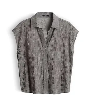 Blusa camisera FANNU marrón 36 - Opus - FashionsVida