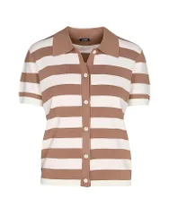 Poloshirt KASHA camel 36 damen