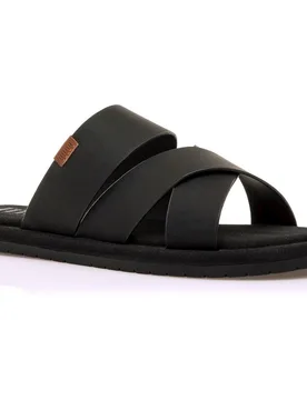 Sandalias planas de hombre con tiras cruzadas - mustang - FashionsVida