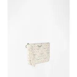 Zadig & Voltaire - Cartera de mano de mujer de lona revestida con monograma