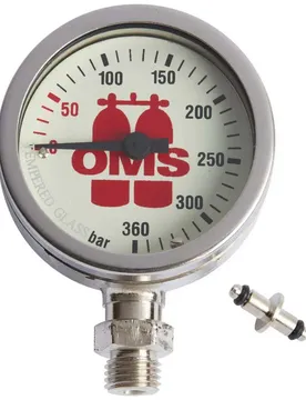 Oms Manometro Spg 52 Mm 360 Bar