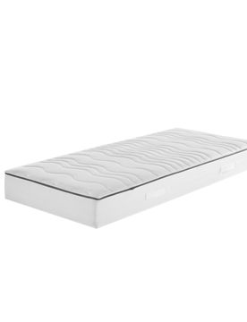 Zonen-Tonnentaschenfederkern-Matratze Megax Prestige Deluxe Top weiss