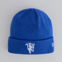 Manchester United x Devil Cuff Beanie Blue None