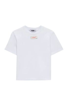 MSGM T-shirt e Polo White