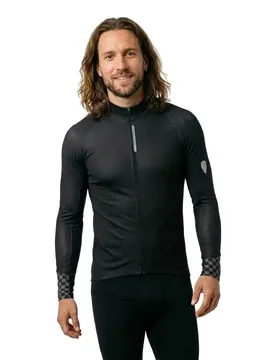 Maillot à Manches Longues Gregarius Hybrid Collar Fade