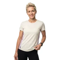 Maglietta A Maniche Corte Endurance Tech Cotton White / Bliss P S
