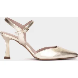 Zapatos de salón de mujer destalonados de punta fina