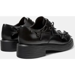 Zapatos de cordones de mujer Dean de piel