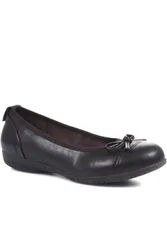Flat Ballet Shoes - Black - Size: 7