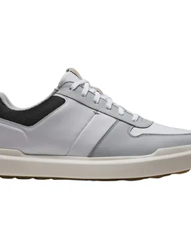 Golfschuhe Herren Contour Casual, weiß/grau/schwarz 40 - FootJoy - FashionsVida