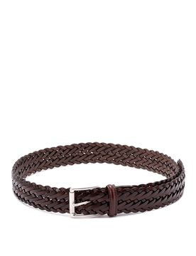 Cintura in pelle intrecciata