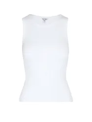 Basics Top CORE RIB blanco M