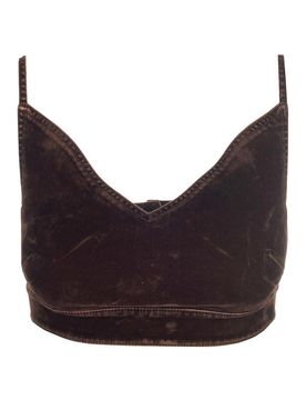 Loewe Top di velluto