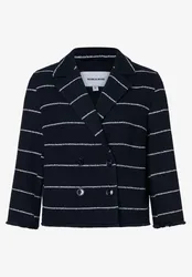 Bouclé Stripe Blazer female