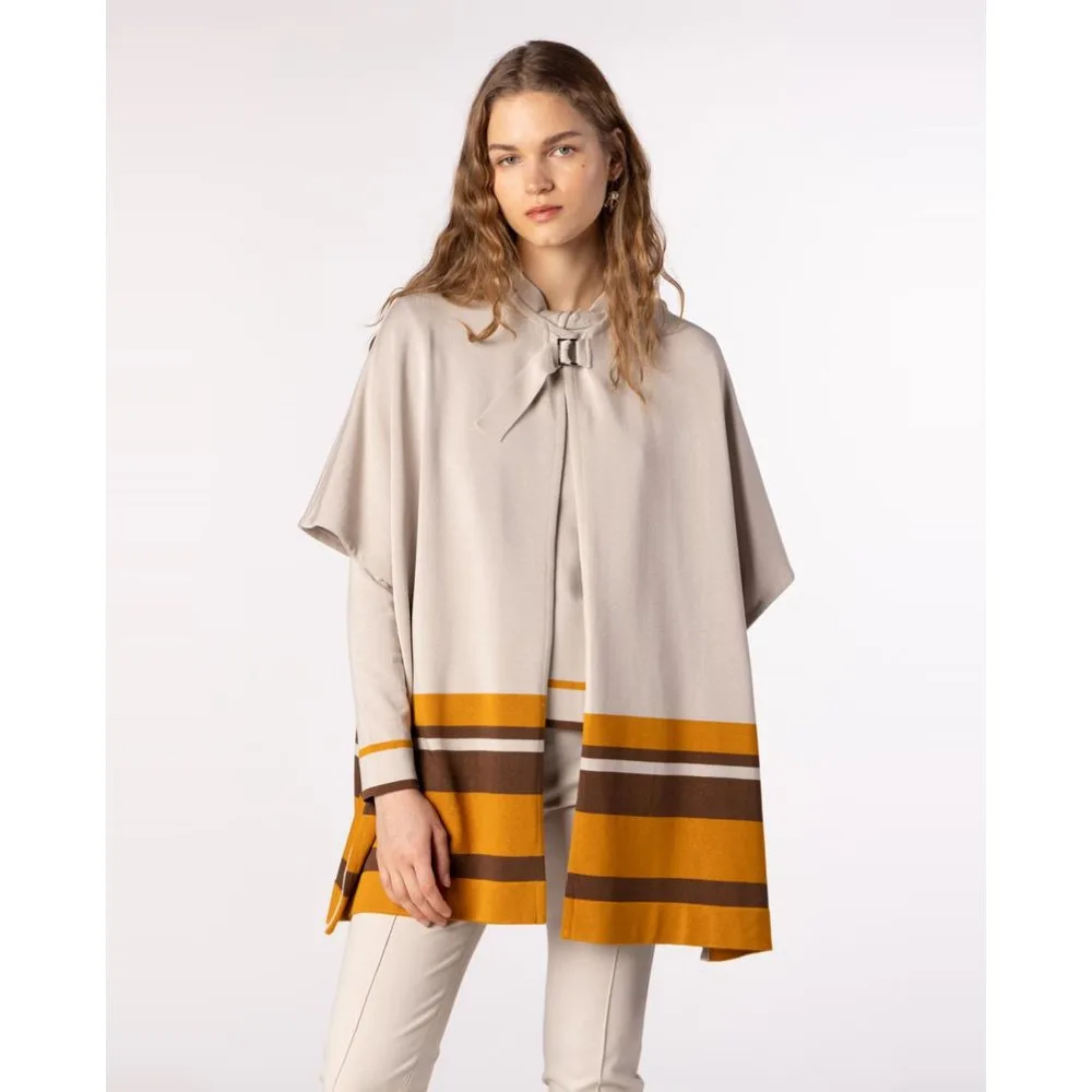 Capa de mujer de punto con hebilla - Naulover - FashionsVida