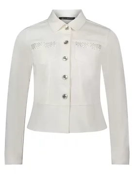 Blazerjacke Kurz 1/1 Arm female - 40 - FashionsVida