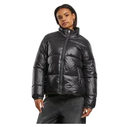 Veste Matelassée Recycled Short Shiny Black XL