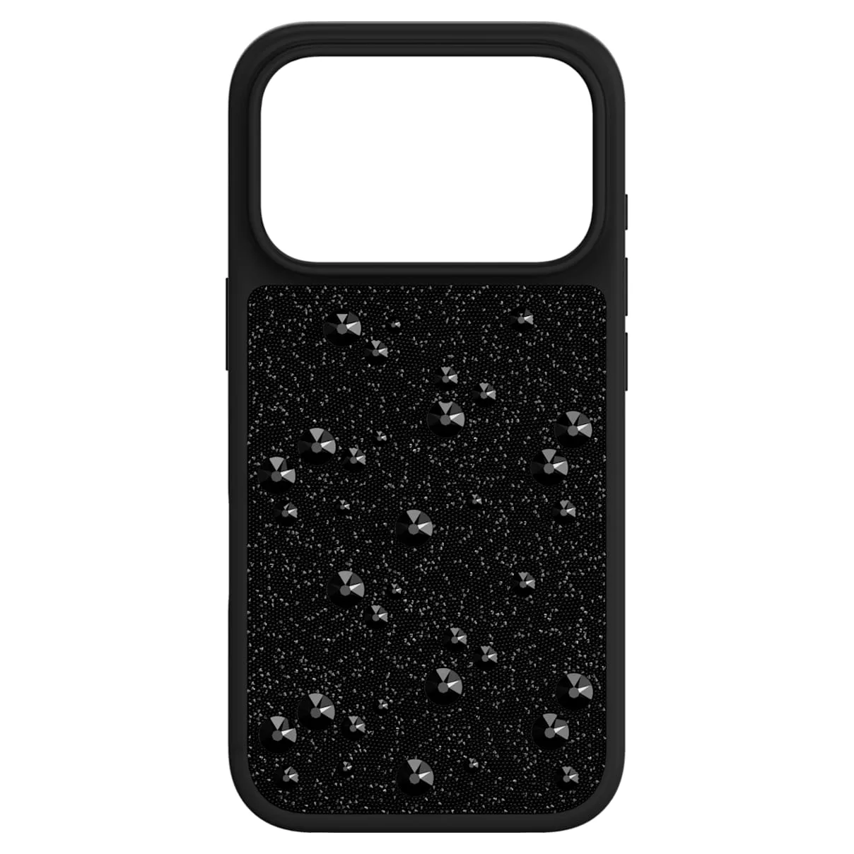 Custodia per smartphone High, Cristalli Flat Back, iPhone® 17 Pro, Nero OS - Swarovski - FashionsVida