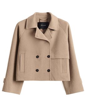 Chaqueta de lana HAILI camel 40