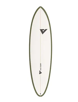 Planche De Surf Midlength Epoxy 6´8 Matt Kaki 203 cm unisex