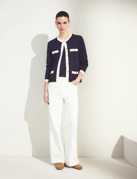 Vaquero de mujer con cinco bolsillos y pata ancha - Woman El Corte Inglés - FashionsVida