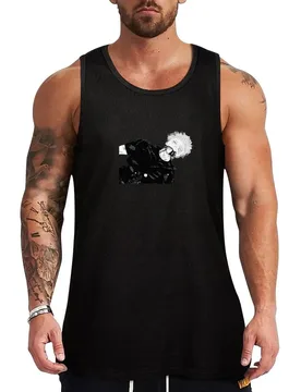 Gojo dead asl Tank Top Vintage Print Tank Top Retro Graphic Sleeveless Tee - Aliexpress - FashionsVida