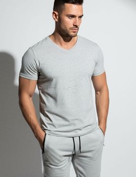 Sinsay - T-shirt - grigio chiaro