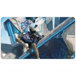 MTG Kamigawa Neon Dynasty Playmat A featuring Kotori, Pilot Prodigy