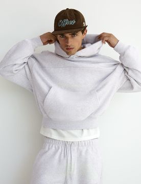 Sweat À Capuche Xs Gris