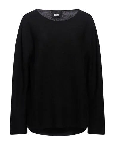 Pullover Damen Schwarz 40 Damen - ALPHA - FashionsVida