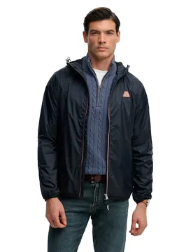 Veste Essential Tri Windbreaker Richest Navy M