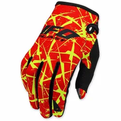 Guanti Moto Cross Enduro Modello Element Rosso taglia XL